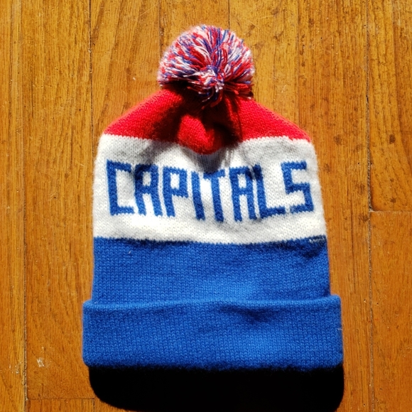 None Other - Vintage Washington DC Capitals Hockey Beanie